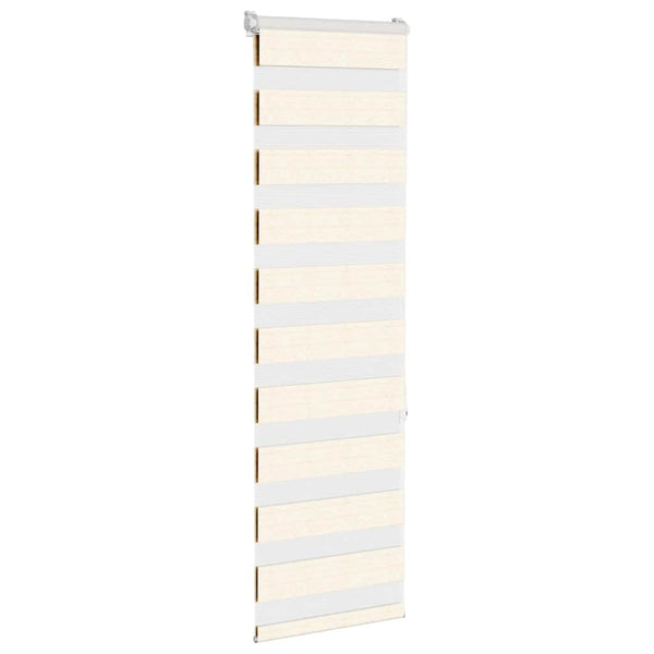 Doppelrollo Marmorbeige 45x150 cm