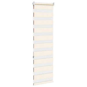 Doppelrollo Marmorbeige 45x150 cm