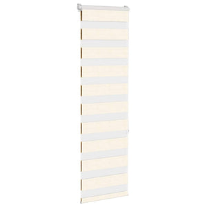 Doppelrollo Marmorbeige 50x150 cm