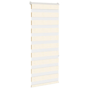 Doppelrollo Marmor Beige 55x150 cm