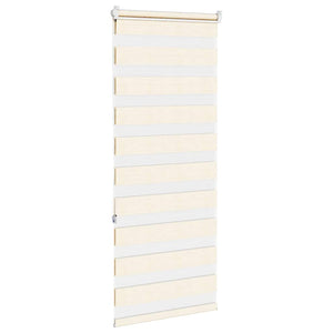 Doppelrollo Marmor Beige 55x150 cm