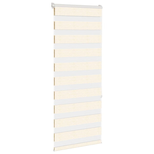 Doppelrollo Marmorbeige 65x150 cm