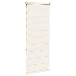 Doppelrollo Marmorbeige 65x150 cm