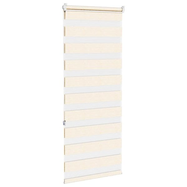 Doppelrollo Marmorbeige 65x150 cm