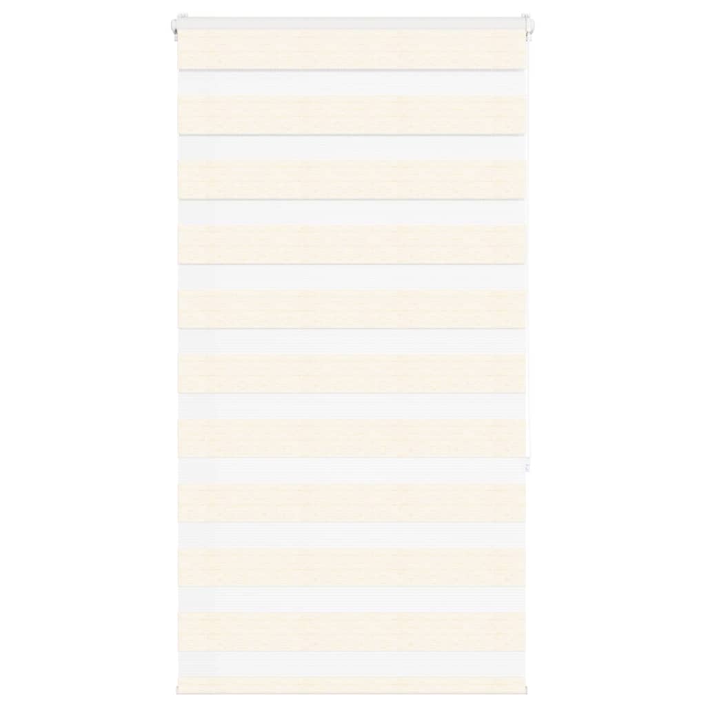 Doppelrollo Marmorbeige 80x150 cm