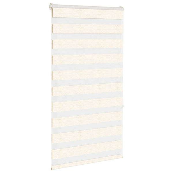 Doppelrollo Marmorbeige 80x150 cm