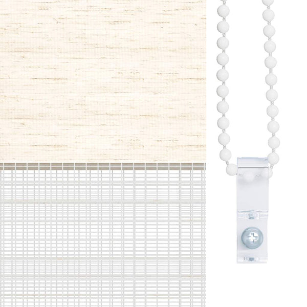 Doppelrollo Marmorbeige 105x150 cm