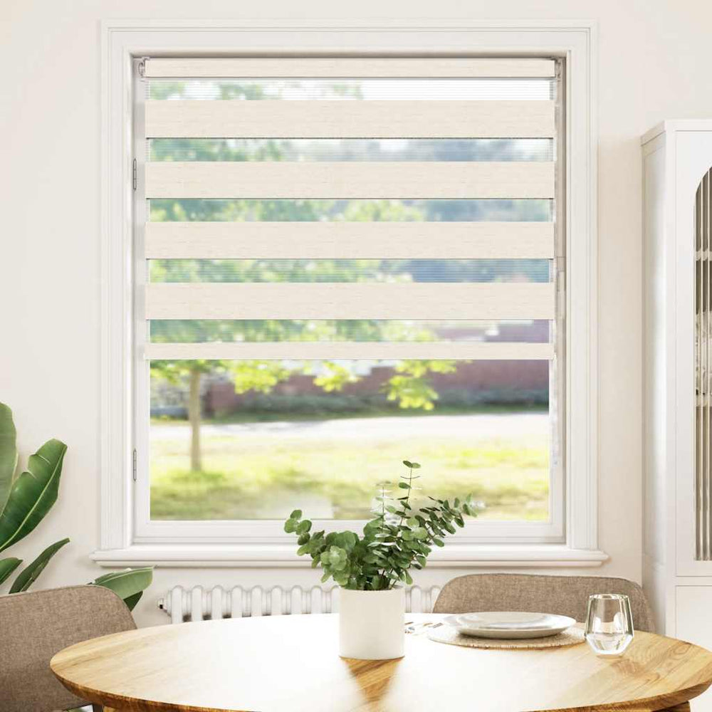 Doppelrollo Marmor Beige 110x150cm
