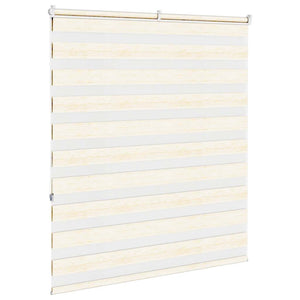 Doppelrollo Marmorbeige 120x150 cm