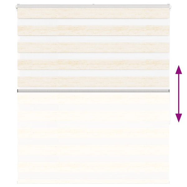 Doppelrollo Marmorbeige 130x150cm