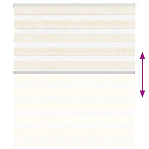 Doppelrollo Marmorbeige 135x150cm