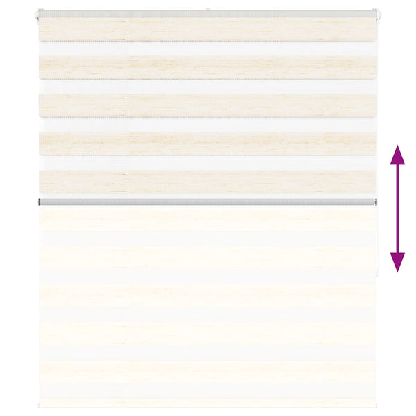 Doppelrollo Marmorbeige 135x150cm