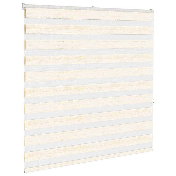 Doppelrollo Marmorbeige 150x150 cm