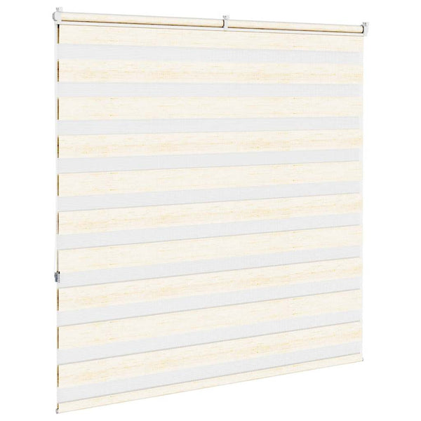 Doppelrollo Marmorbeige 150x150 cm