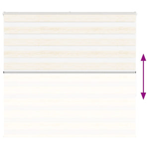 Doppelrollo Marmorbeige 165x150 cm