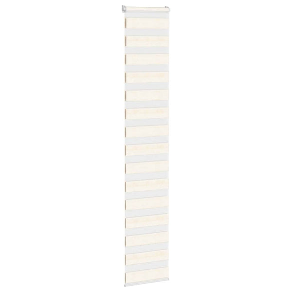 Doppelrollo Marmorbeige 40x200 cm