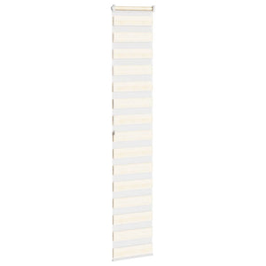 Doppelrollo Marmorbeige 40x200 cm