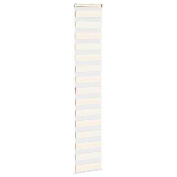 Doppelrollo Marmorbeige 40x200 cm