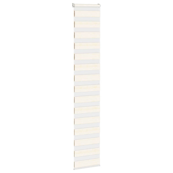 Doppelrollo Marmorbeige 45x200 cm