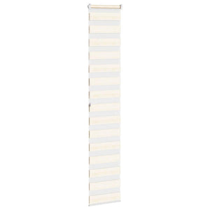 Doppelrollo Marmorbeige 45x200 cm