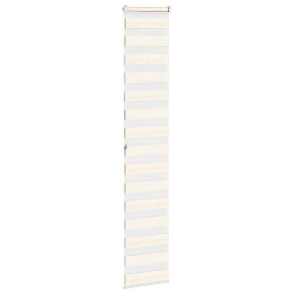 Doppelrollo Marmorbeige 45x200 cm