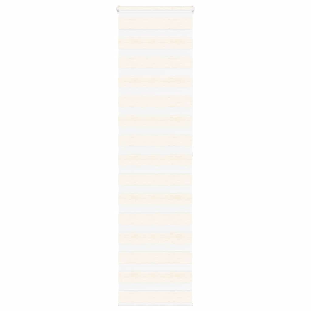 Doppelrollo Marmorbeige 55x200 cm