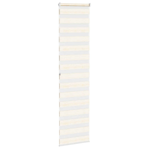 Doppelrollo Marmorbeige 55x200 cm