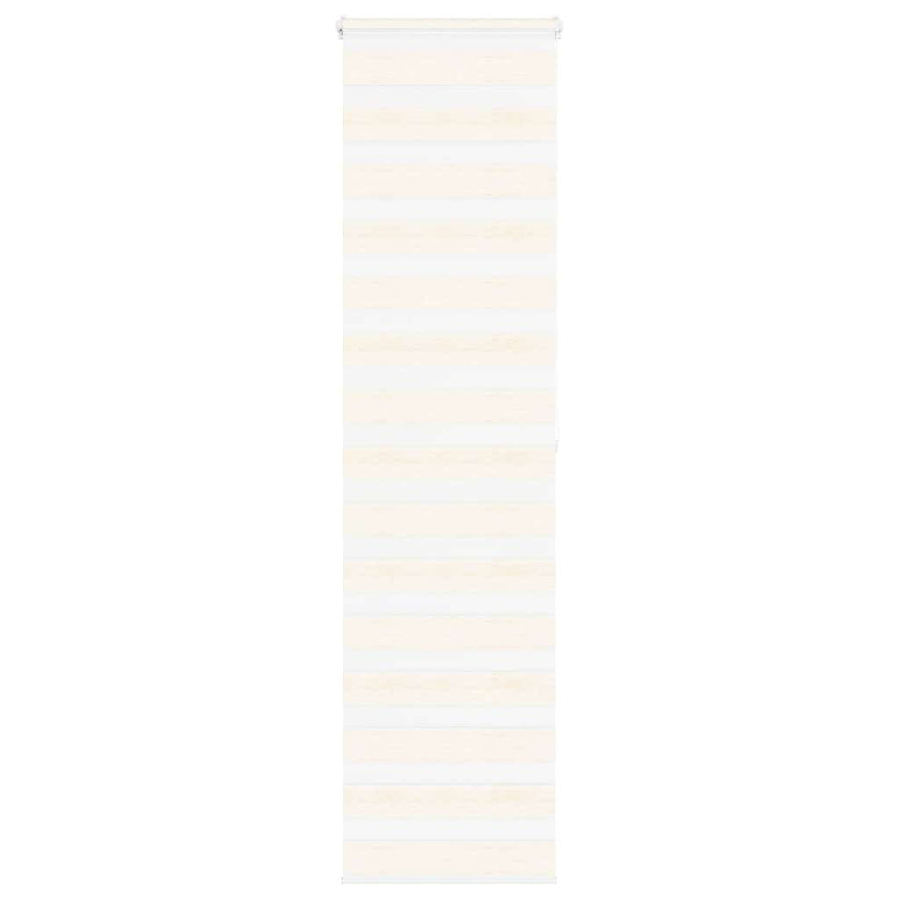 Doppelrollo Marmorbeige 60x200 cm