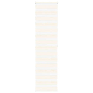 Doppelrollo Marmorbeige 60x200 cm