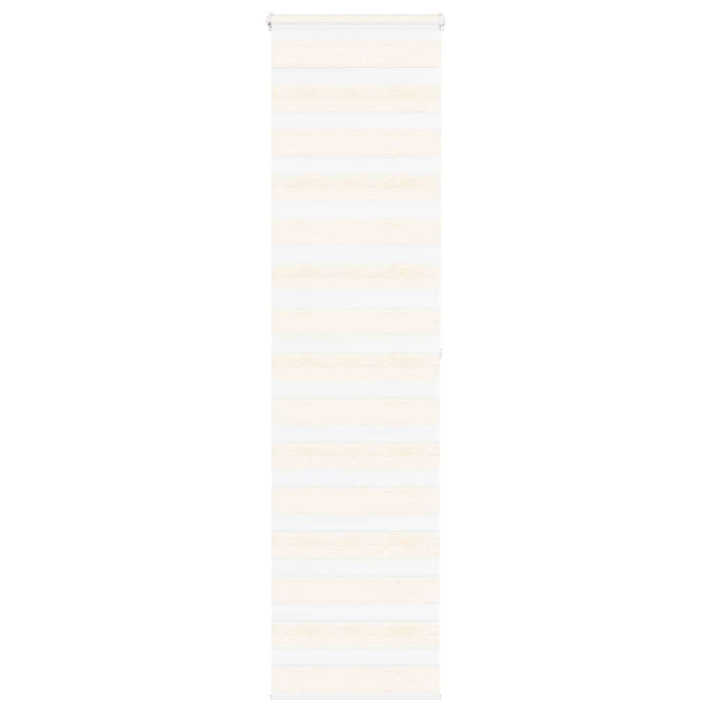 Doppelrollo Marmorbeige 60x200 cm