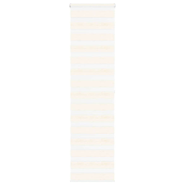 Doppelrollo Marmorbeige 60x200 cm