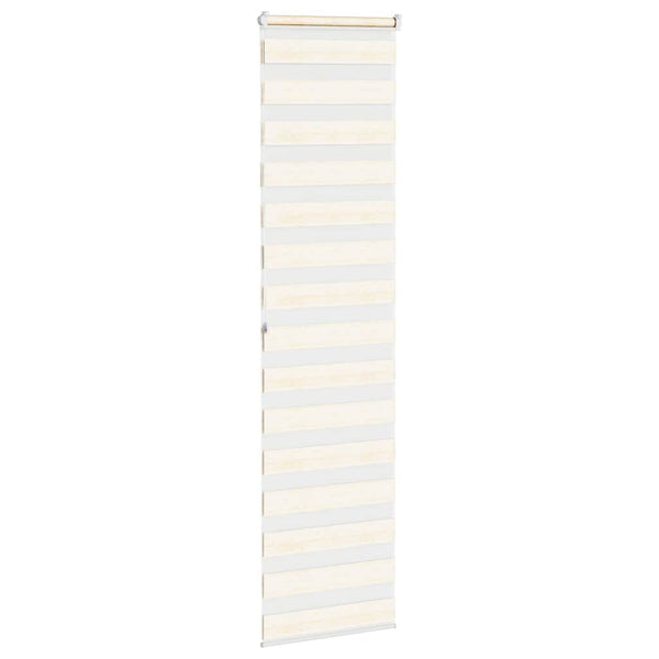 Doppelrollo Marmorbeige 60x200 cm