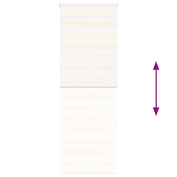 Doppelrollo Marmor Beige 70x200 cm