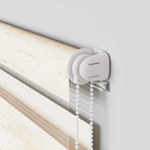 Doppelrollo Marmor Beige 70x200 cm