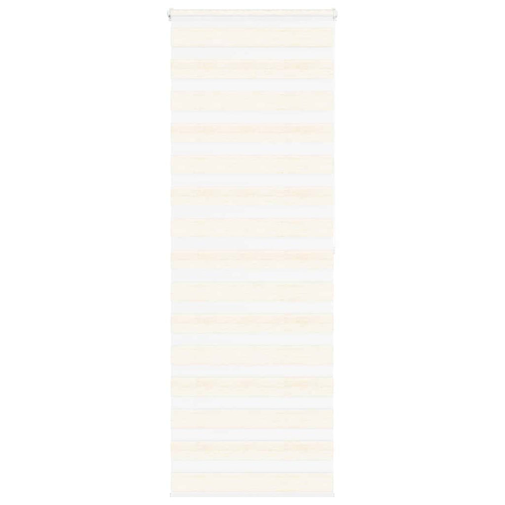 Doppelrollo Marmorbeige 75x200 cm