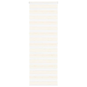 Doppelrollo Marmorbeige 75x200 cm
