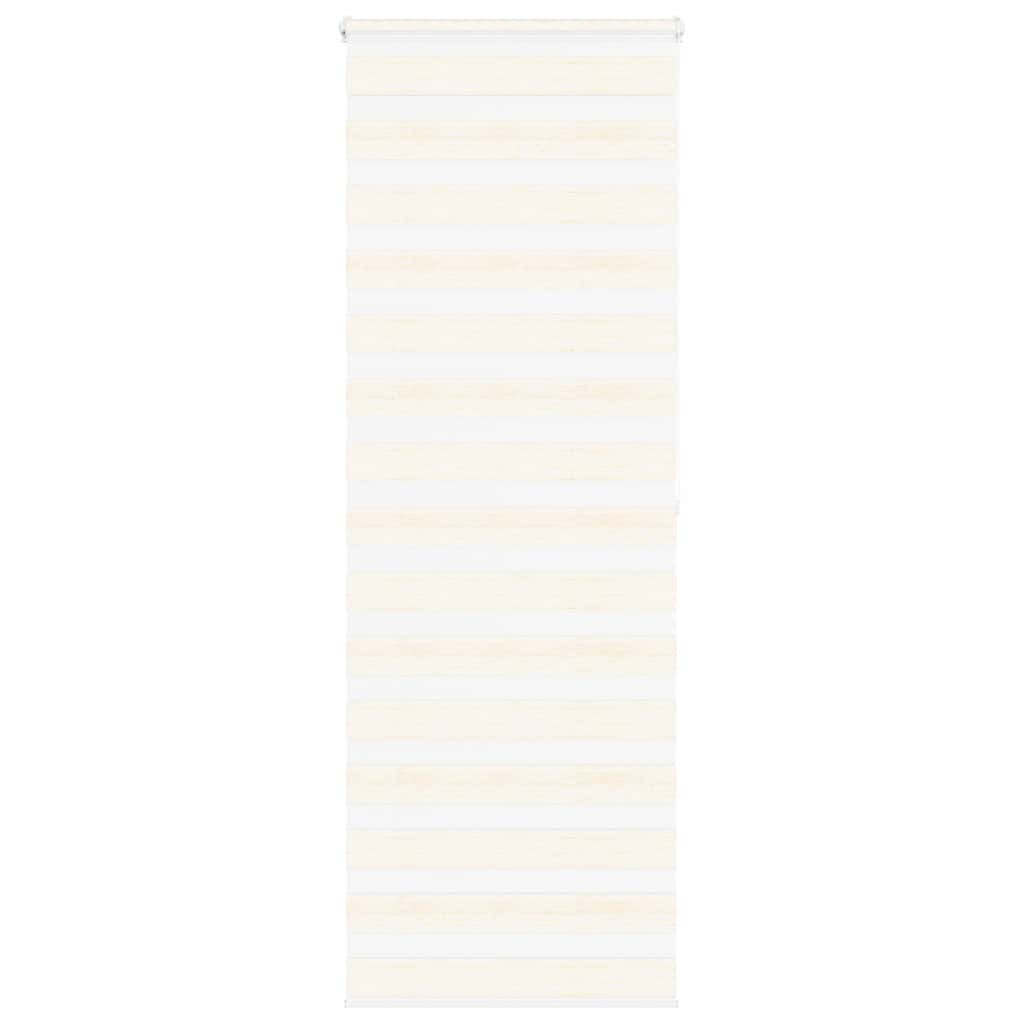 Doppelrollo Marmorbeige 75x200 cm