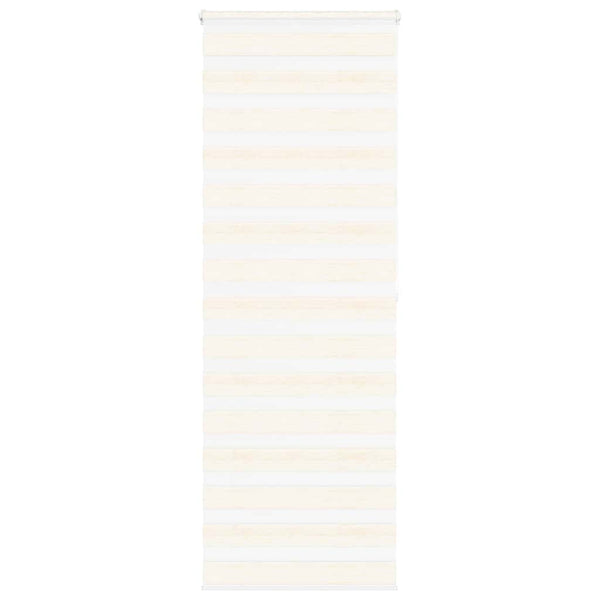 Doppelrollo Marmorbeige 75x200 cm