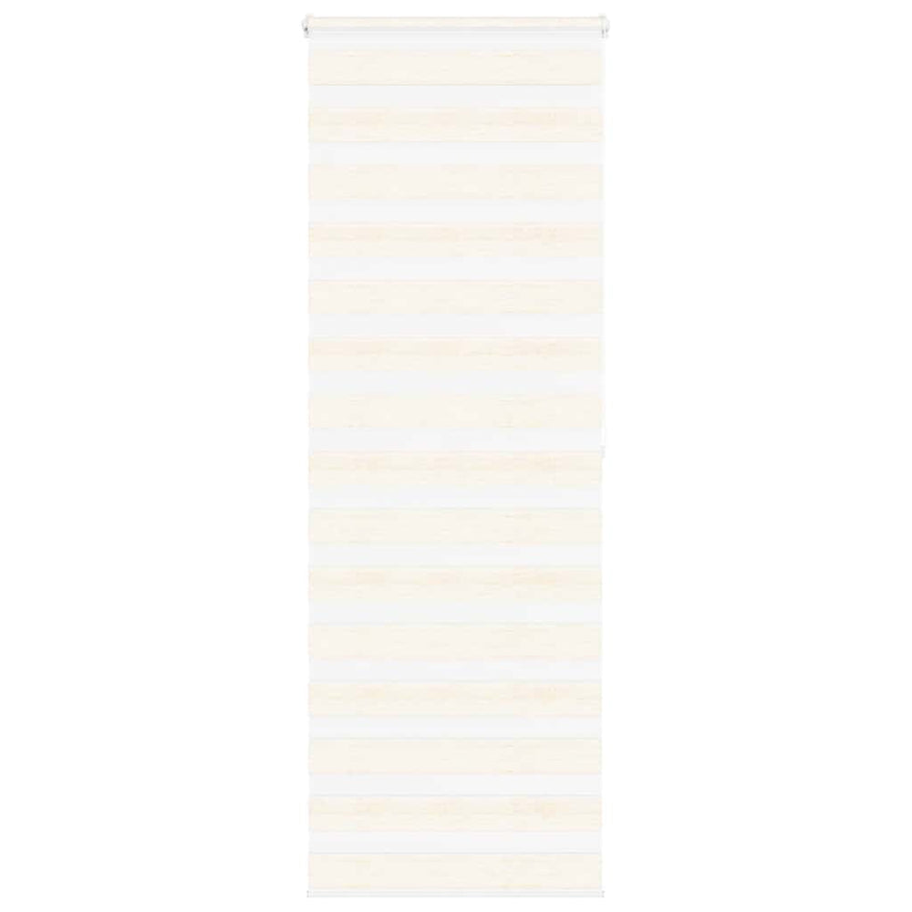 Doppelrollo Marmorbeige 80x200 cm