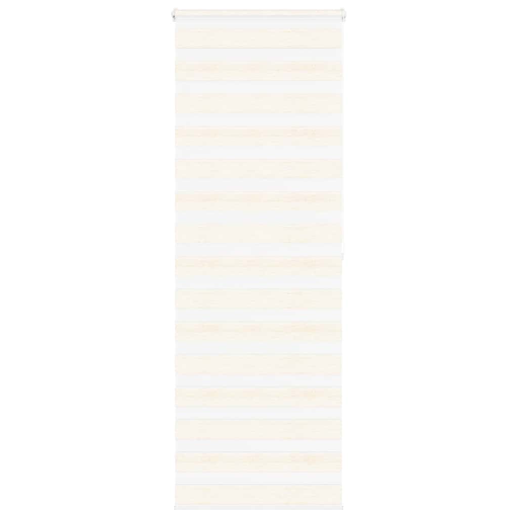 Doppelrollo Marmorbeige 80x200 cm