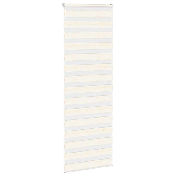 Doppelrollo Marmorbeige 80x200 cm