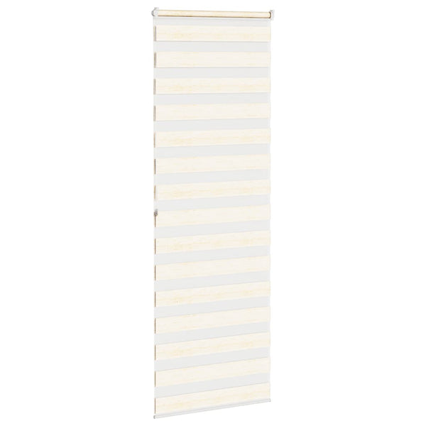 Doppelrollo Marmorbeige 80x200 cm