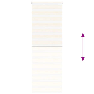 Doppelrollo Marmorbeige 85x200 cm