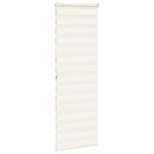 Doppelrollo Marmorbeige 90x200 cm