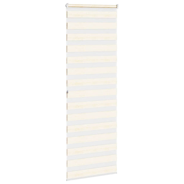 Doppelrollo Marmorbeige 90x200 cm