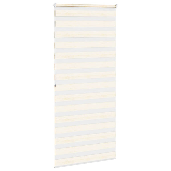 Doppelrollo Marmorbeige 95x200 cm