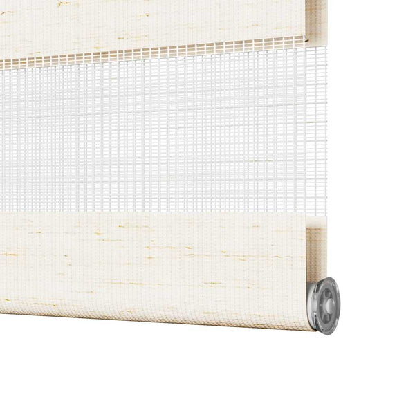 Doppelrollo Marmorbeige 145x200 cm