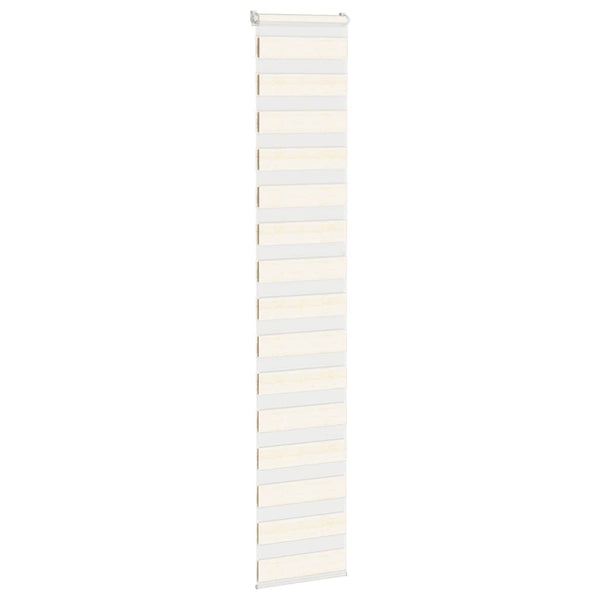 Doppelrollo Marmorbeige 40x230 cm