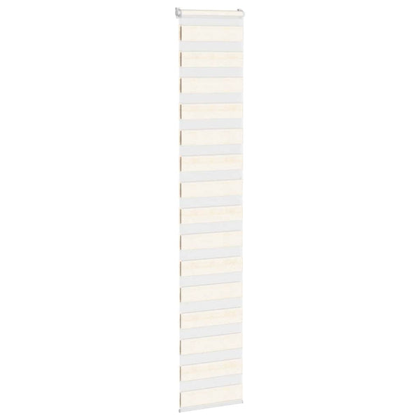 Doppelrollo Marmorbeige 45x230 cm