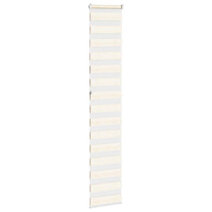 Doppelrollo Marmorbeige 45x230 cm